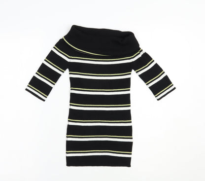 Womens UK Size 6 NEXT Black Pullover Jumper