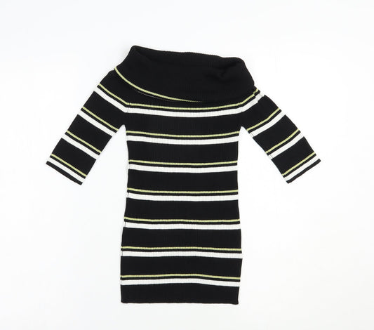 Womens UK Size 6 NEXT Black Pullover Jumper