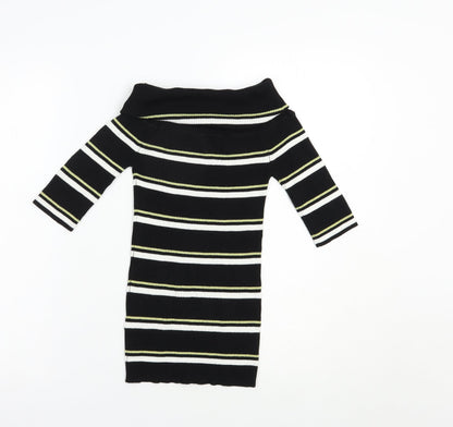 Womens UK Size 6 NEXT Black Pullover Jumper