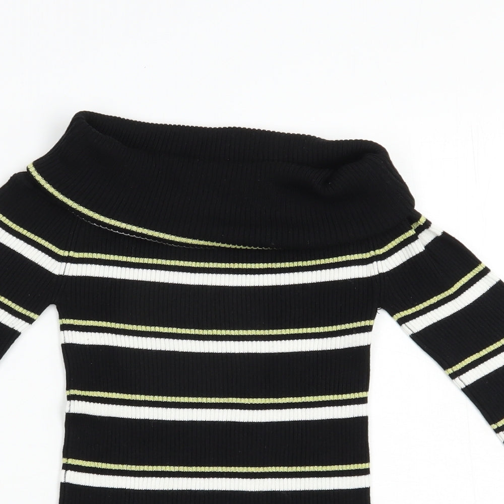 Womens UK Size 6 NEXT Black Pullover Jumper