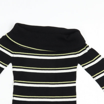 Womens UK Size 6 NEXT Black Pullover Jumper