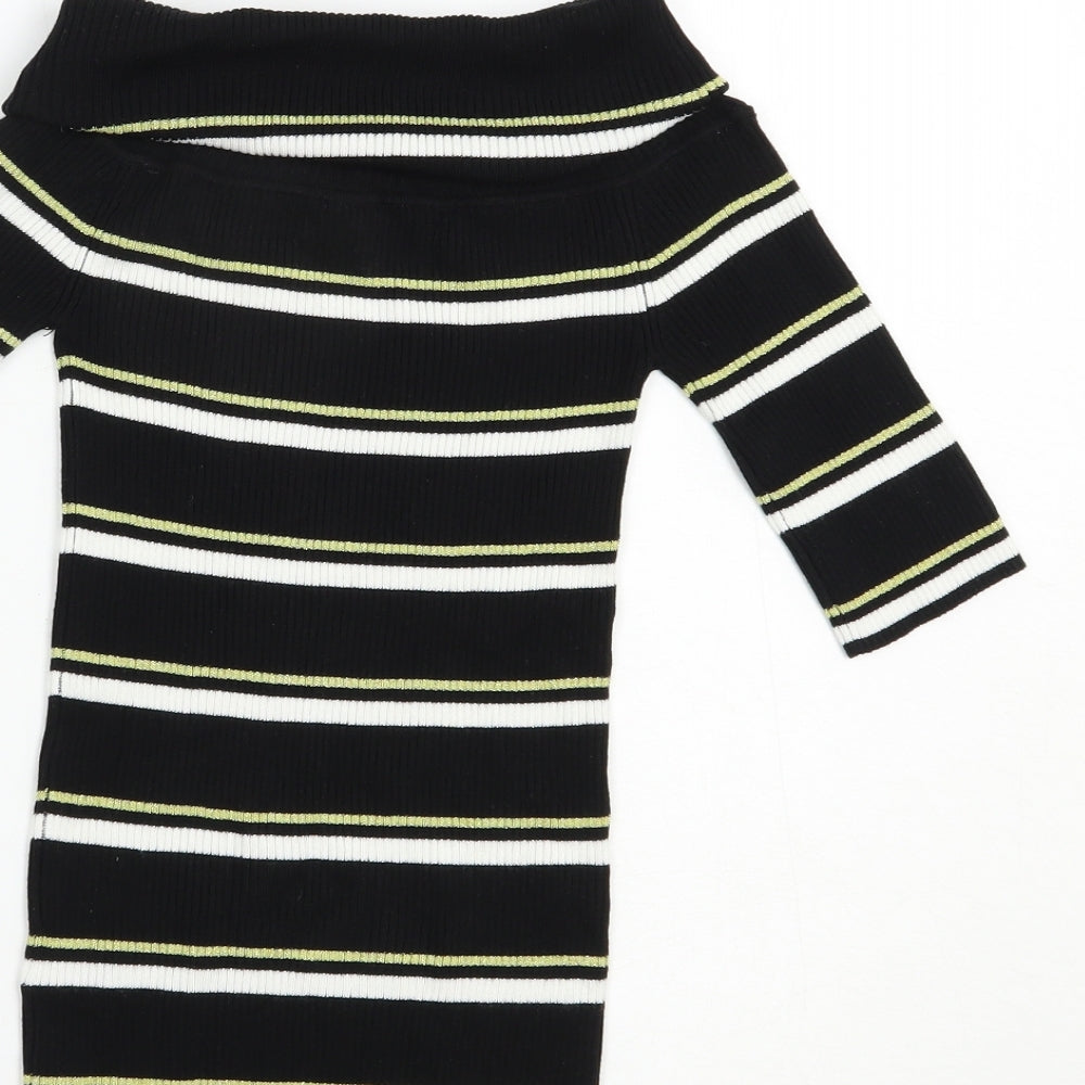 Womens UK Size 6 NEXT Black Pullover Jumper
