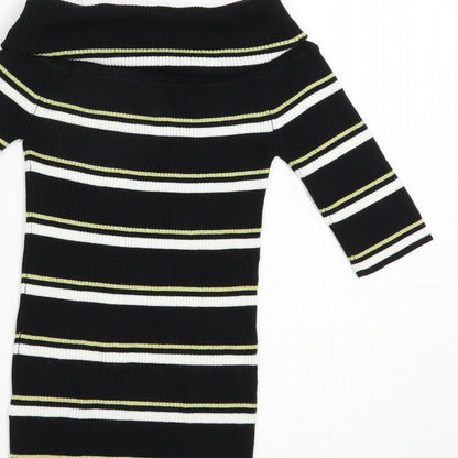 Womens UK Size 6 NEXT Black Pullover Jumper