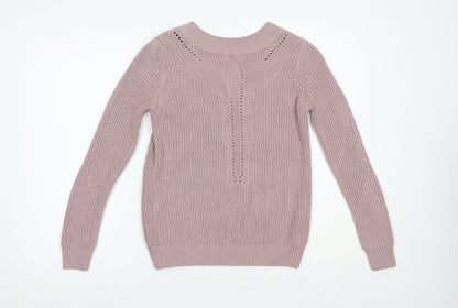 Womens UK Size 6 Atmosphere Pink Pullover Jumper