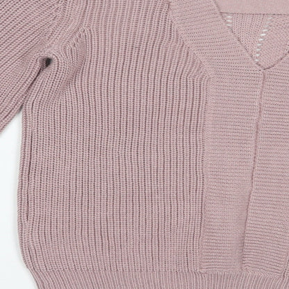 Womens UK Size 6 Atmosphere Pink Pullover Jumper