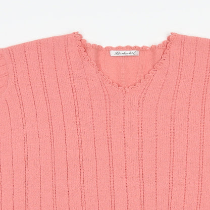 Womens UK Size 18 Berkertex Pink Pullover Jumper