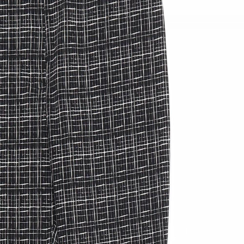 Womens UK Size 12 Atmosphere Regular Fit  Black Trousers