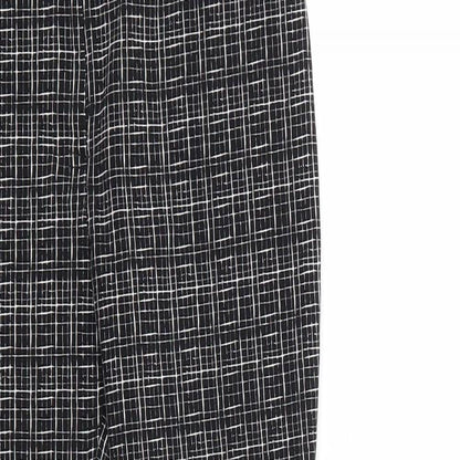 Womens UK Size 12 Atmosphere Regular Fit  Black Trousers