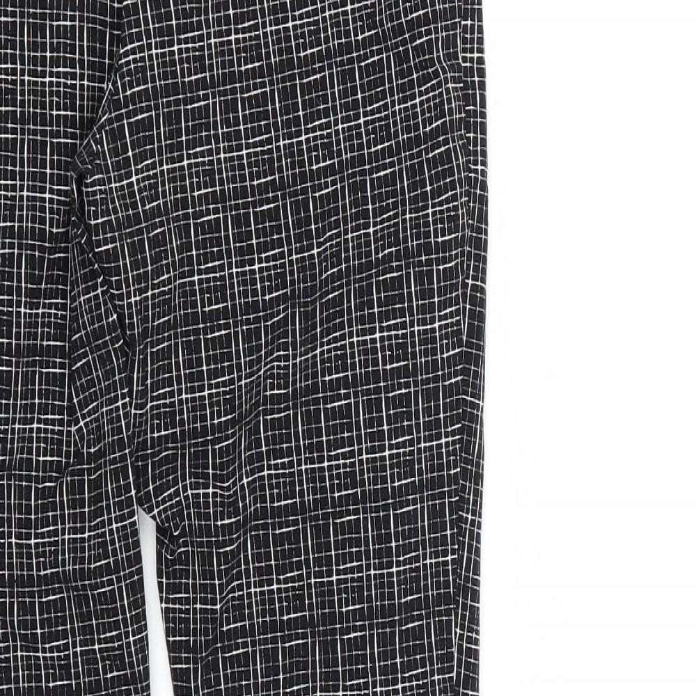 Womens UK Size 12 Atmosphere Regular Fit  Black Trousers