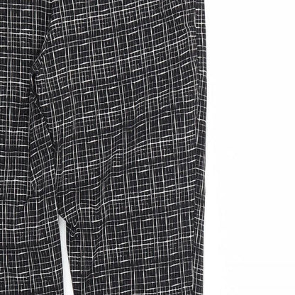 Womens UK Size 12 Atmosphere Regular Fit  Black Trousers
