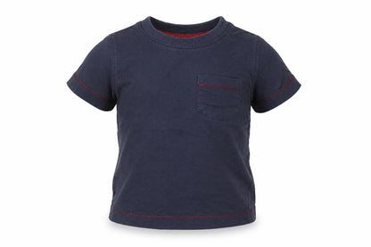 NEXT Boys Blue  Cotton Basic T-Shirt Size 3-6 Months Crew Neck