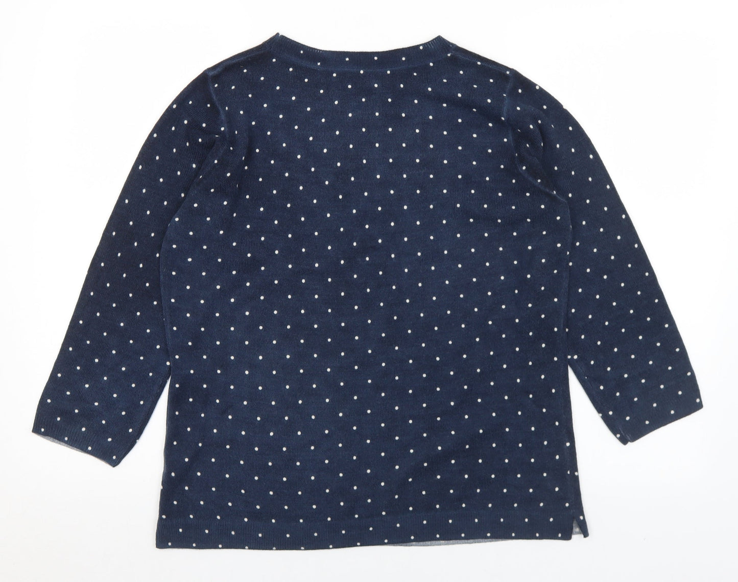 Womens UK Size 14 Matalan Blue Pullover Jumper