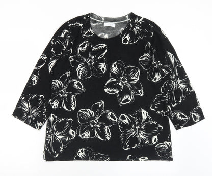 Womens UK Size 14 Matalan Black Pullover Jumper