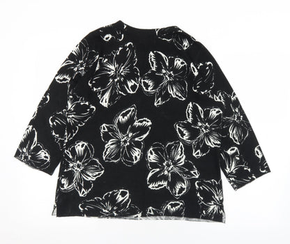 Womens UK Size 14 Matalan Black Pullover Jumper