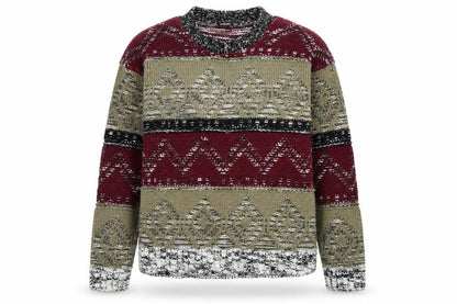 Womens UK Size M Chemistry Multicoloured Pullover Jumper