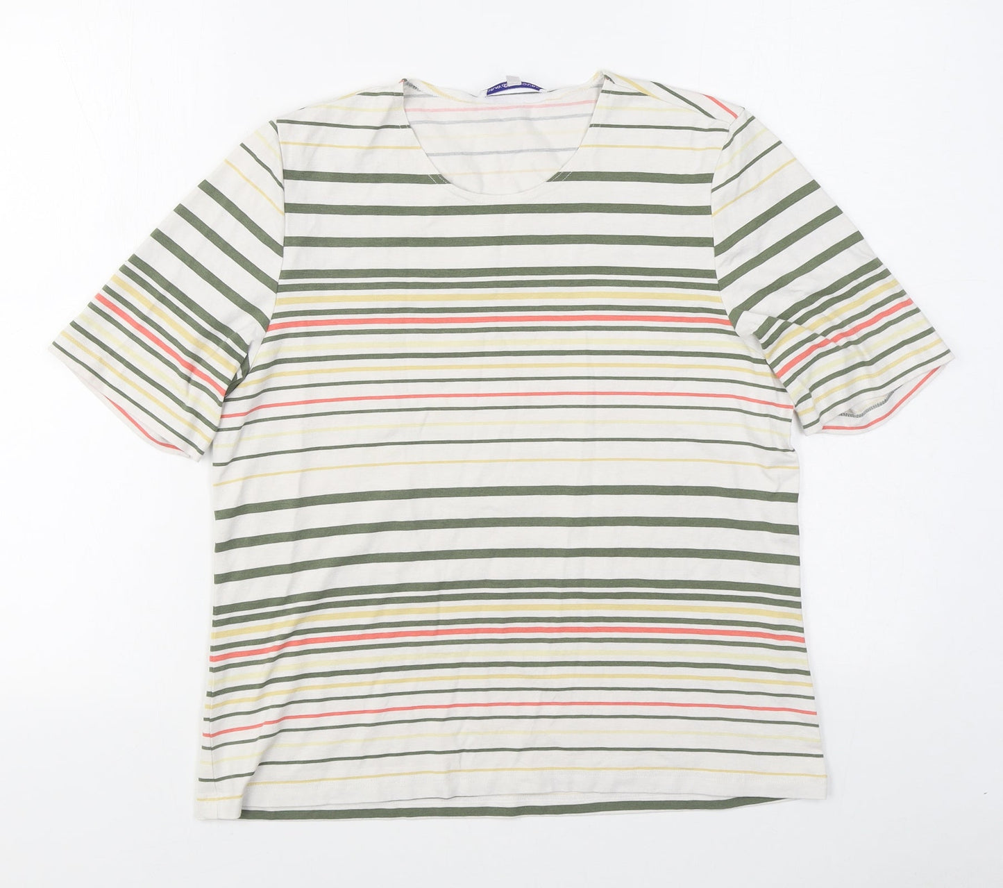 Womens UK Size 12 Gray & Osbourn Multicoloured Basic T-Shirt