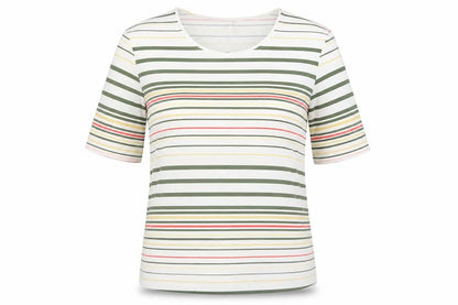 Womens UK Size 12 Gray & Osbourn Multicoloured Basic T-Shirt