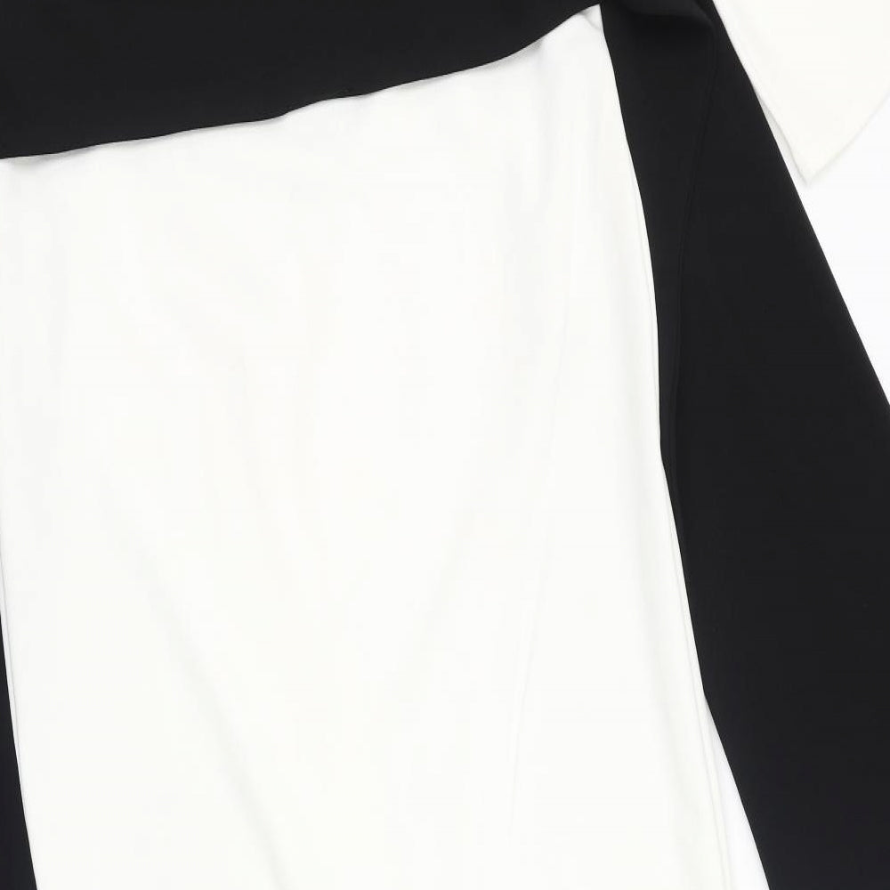 Boohoo Womens Multicoloured  Polyester Bodycon  Size 14  V-Neck