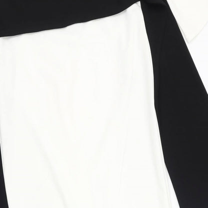 Boohoo Womens Multicoloured  Polyester Bodycon  Size 14  V-Neck