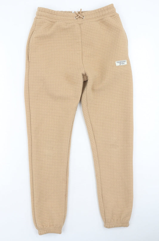 Womens UK Size 25 in Dunnes Stores Regular Fit Jogger Brown Trousers