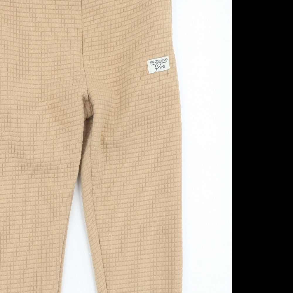 Womens UK Size 25 in Dunnes Stores Regular Fit Jogger Brown Trousers
