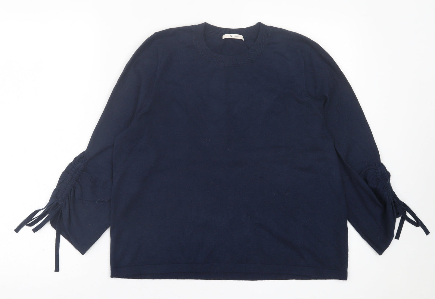 Womens UK Size 14 TU Blue Pullover Jumper