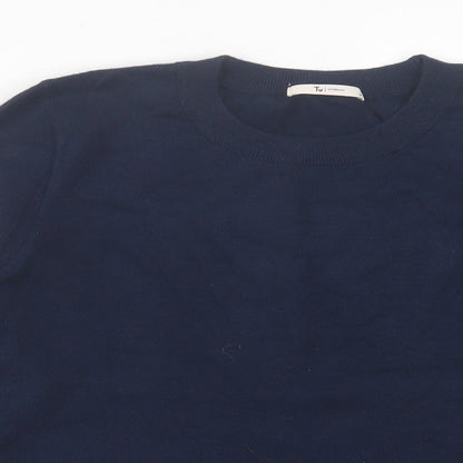 Womens UK Size 14 TU Blue Pullover Jumper