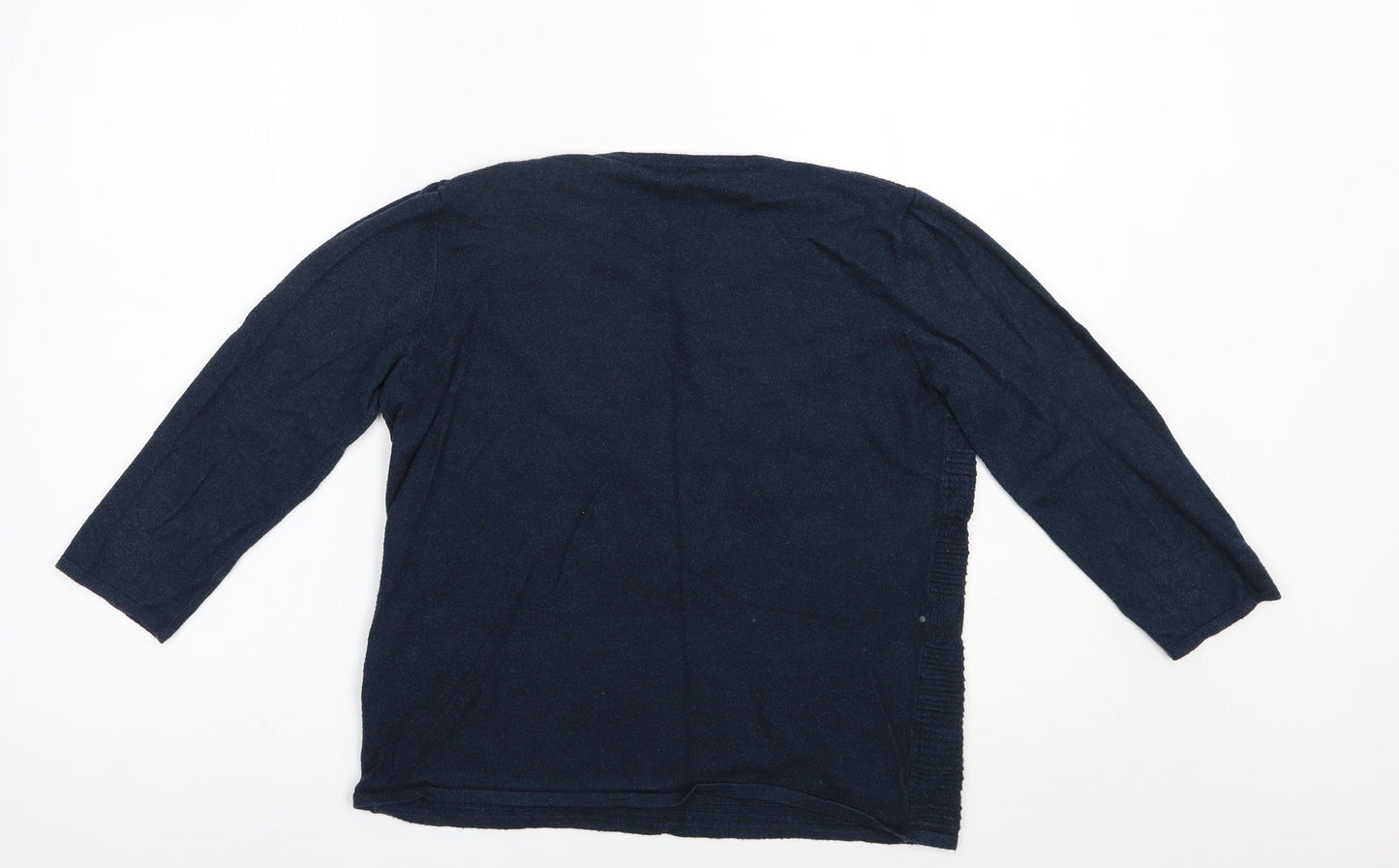 Womens UK Size 14 Warehouse Blue Pullover Jumper