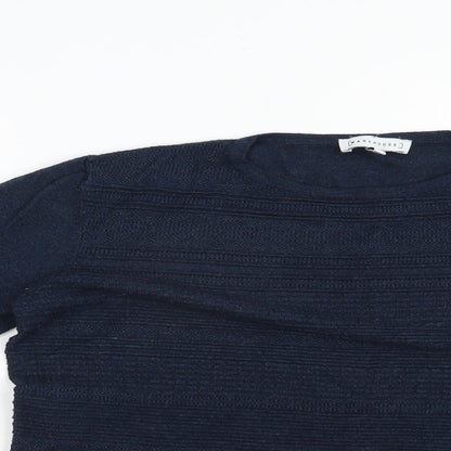 Womens UK Size 14 Warehouse Blue Pullover Jumper