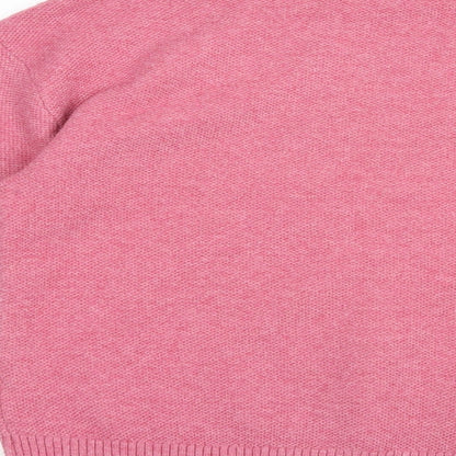Womens UK Size S Marks and Spencer Pink Pullover Jumper