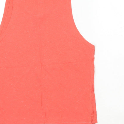 Womens UK Size 8 Atmosphere Orange Basic Tank
