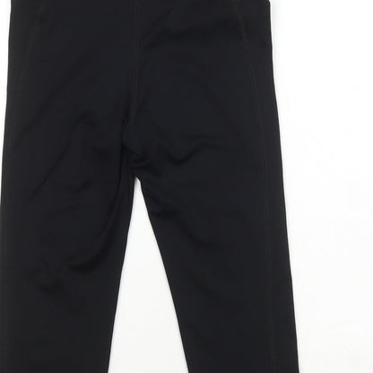 Dunnes Womens Black  Polyester Sweatpants Leggings Size S L18 in Regular