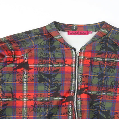Womens UK Size 16 Boohoo Multicoloured Jacket