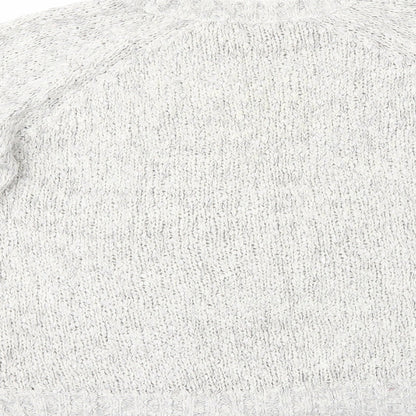 George  Womens Beige Crew Neck  Polyester Pullover Jumper Size 12