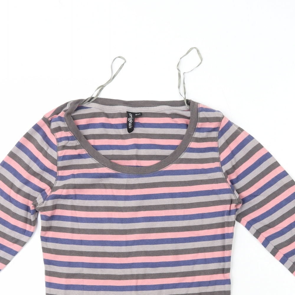 Womens UK Size 8 Originals Multicoloured Pullover Jumper