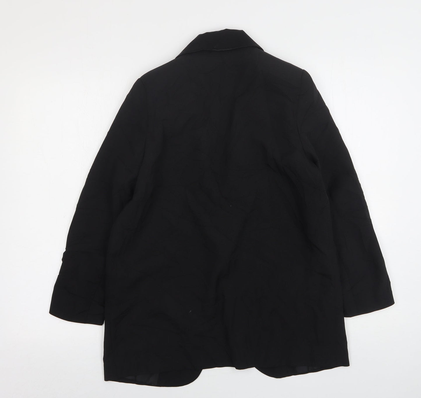 Dorothy Perkins Womens Black  Polyester Jacket Blazer Size 12