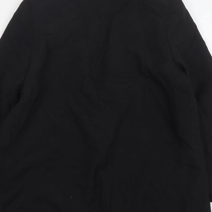 Dorothy Perkins Womens Black  Polyester Jacket Blazer Size 12