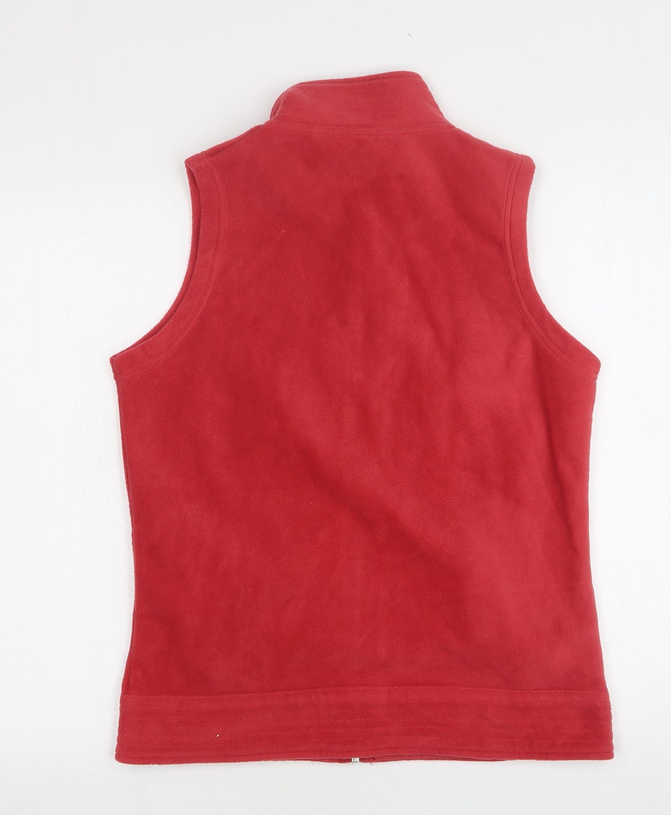 Womens UK Size 10 EWM Red Vest Sweatshirt