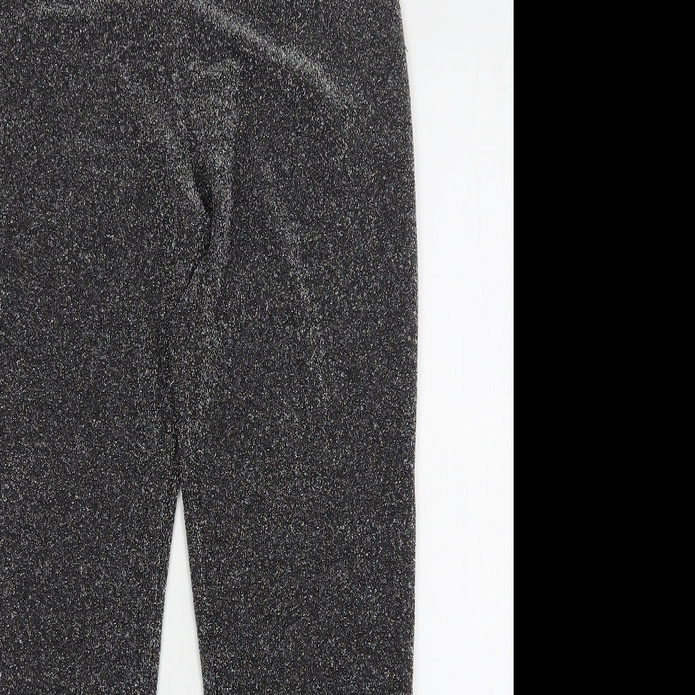 Womens UK Size S H&M Regular Fit  Grey Trousers