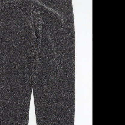 Womens UK Size S H&M Regular Fit  Grey Trousers