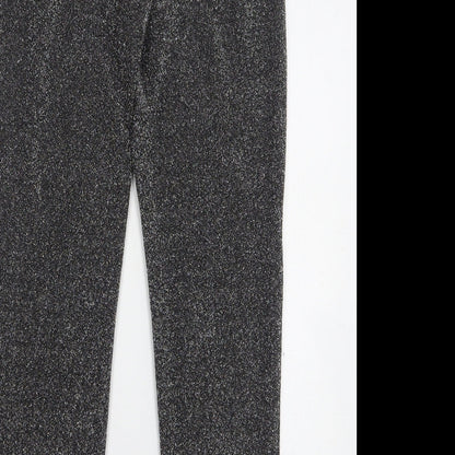 Womens UK Size S H&M Regular Fit  Grey Trousers