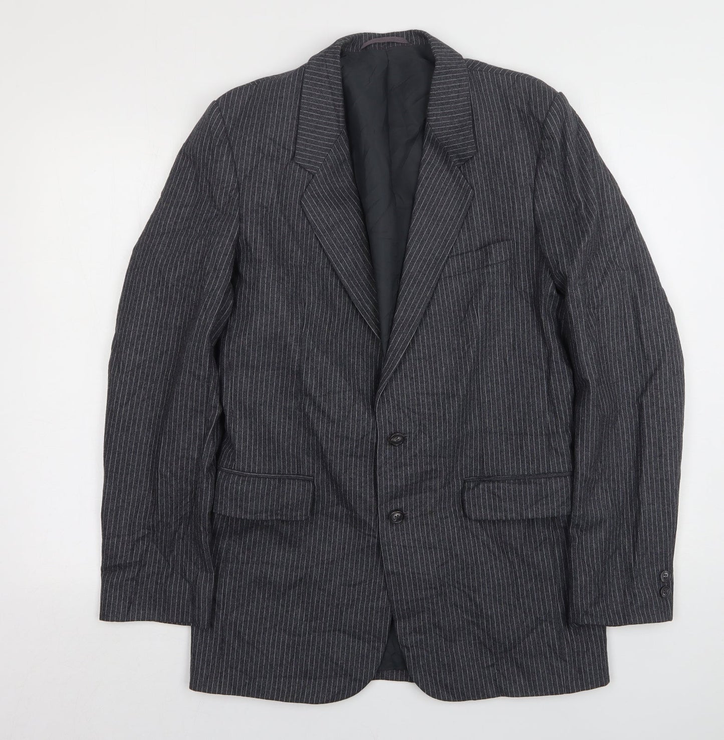 Mens UK Size 38 Burton Regular Grey Suit Jacket