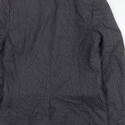 Mens UK Size 38 Burton Regular Grey Suit Jacket