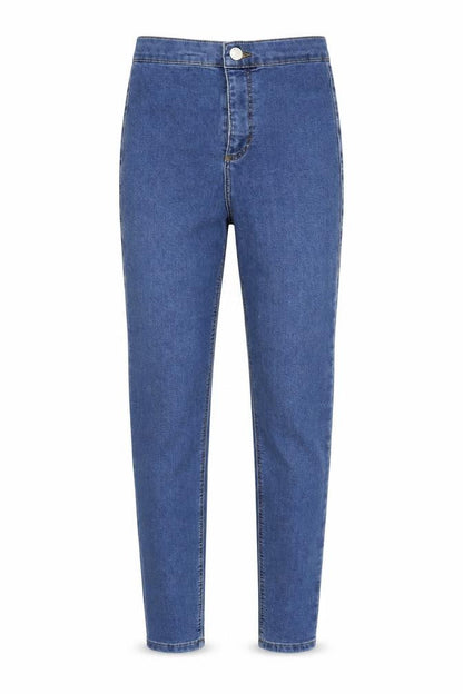 Womens UK Size 26 in Topshop Regular Fit Skinny Blue Jeans