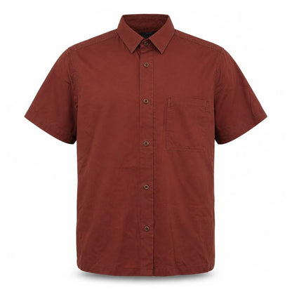 Mens UK Size L Marks and Spencer Red  Button-Up Sleeveless Casual Shirt