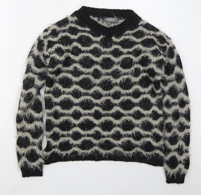 Womens UK Size 12 Marks and Spencer Black Pullover Jumper