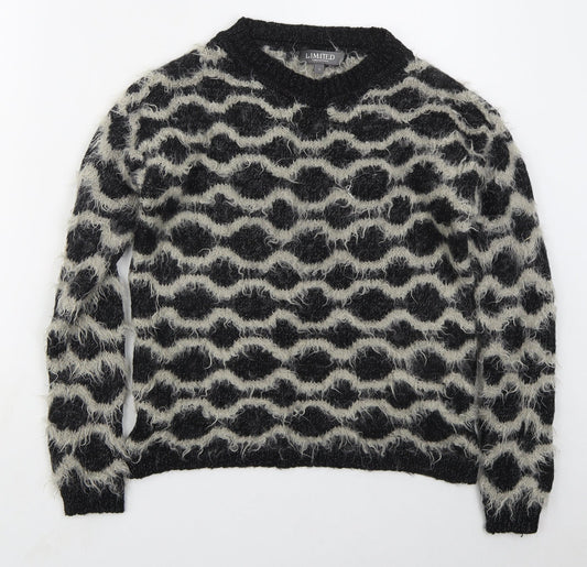 Womens UK Size 12 Marks and Spencer Black Pullover Jumper