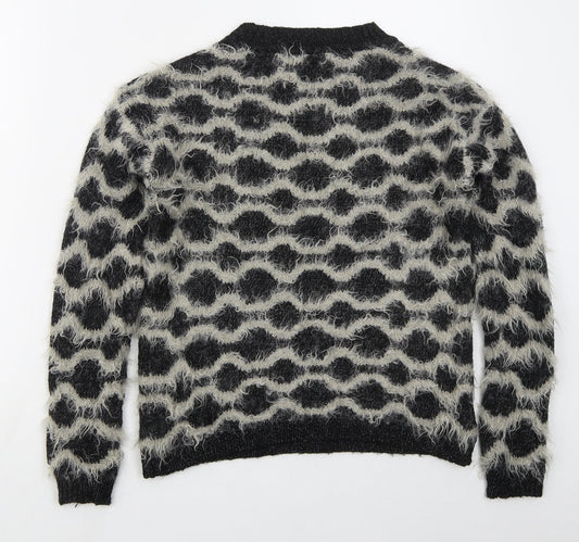 Womens UK Size 12 Marks and Spencer Black Pullover Jumper