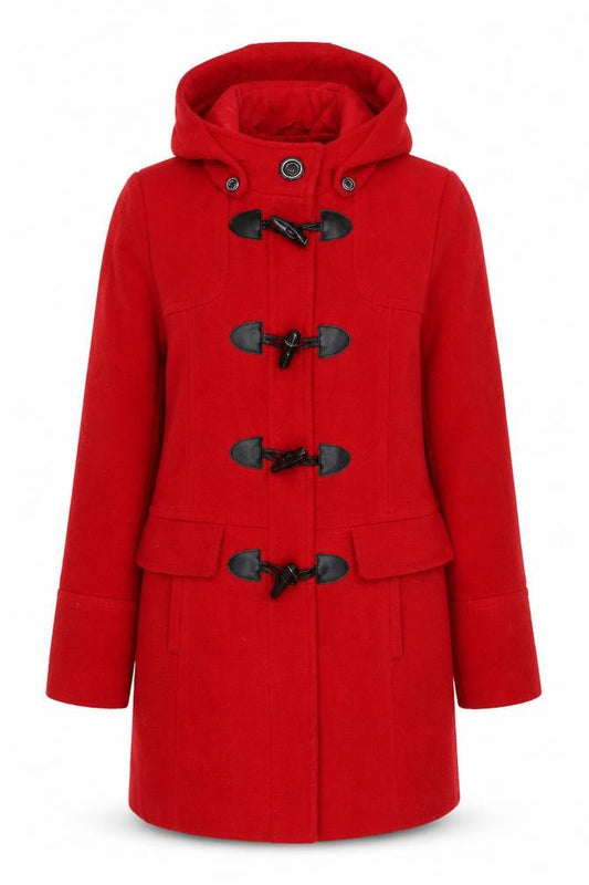 Womens UK Size 12 Debenhams Red Trench Coat