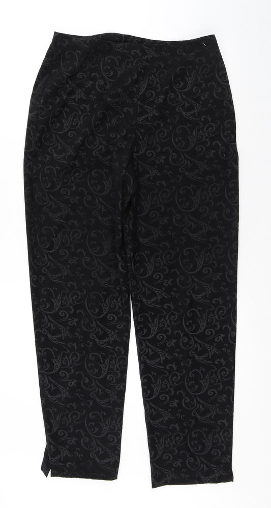 Womens UK Size 14 NEXT Regular Fit  Black Trousers
